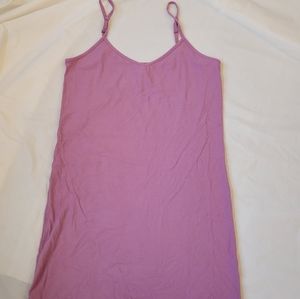 Stars Above Mauve Slip Dress Ribbed Texture Women’s Size Large
